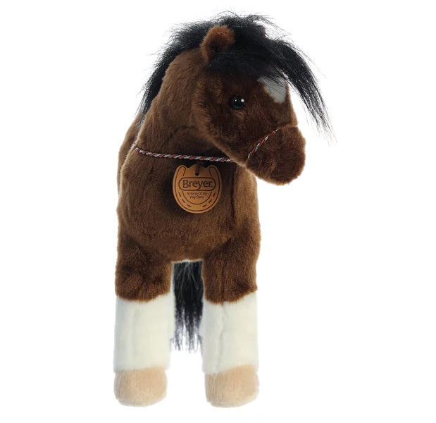 CABALLO JAULA BLANCO Y CAFE